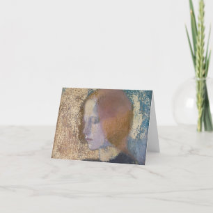 Tarjeta De Agradecimiento Fragmento de Helene Schjerfbeck