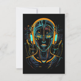 Tarjeta De Agradecimiento Frecuencia Neural