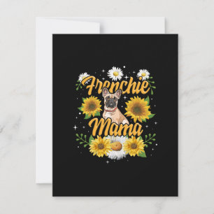 Tarjeta De Agradecimiento Frenchie Mama Bulldog francés Perro Giro