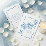 Tarjeta De Agradecimiento Fresh Off The Market Bridal Shower Thank You Card<br><div class="desc">These hand-drawn thank you cards blend whimsical charm with modern creativity,  featuring a handwritten typography and fresh off the market bouquet</div>