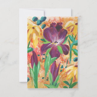 Tarjeta De Agradecimiento Fuego e Iris gracias a las cartas