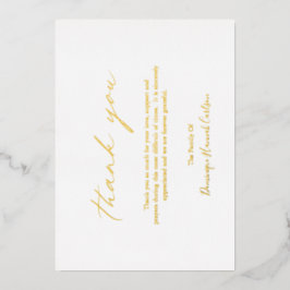 Tarjeta de agradecimiento funeral con caligrafía c