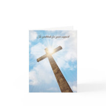 Funeral, Gratitud de la familia