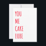 Tarjeta De Agradecimiento Funny Dirty Naughty Birthday Card<br><div class="desc">Si buscas divertidas ideas de regalo de cumpleaños, seguramente te encantará esta graciosa tarjeta de cumpleaños con una cita traviesa. Esta tarjeta de cumpleaños puede ser un regalo perfecto para él, para los niños, para los hombres, para la novia, para el novio, para el esposo, para la esposa, para la...</div>