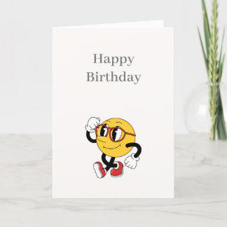 Tarjeta De Agradecimiento Funny Personalizado Happy Birday card (tarjeta de 
