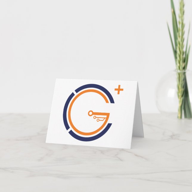 Tarjeta De Agradecimiento G+STEAM Magnet Center Gracias Cartas (Anverso)