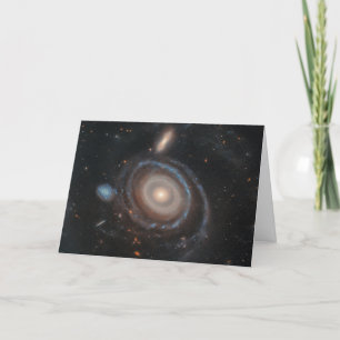 Tarjeta De Agradecimiento Galaxia Bullseye del telescopio espacial Hubble