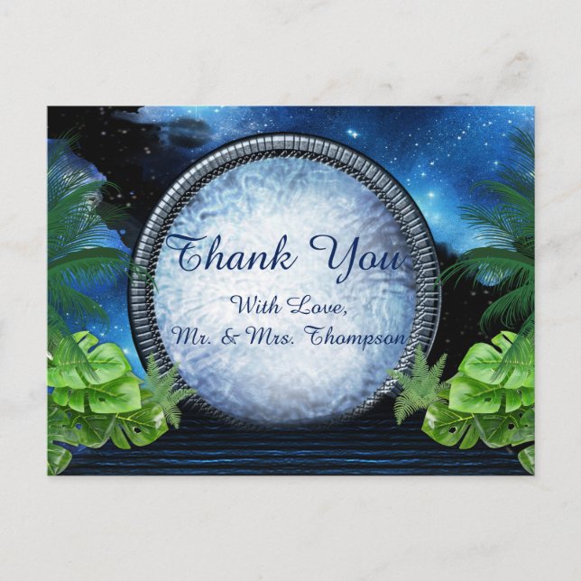 Tarjeta de agradecimiento Galaxy-Portal (Anverso)