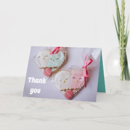 Tarjeta De Agradecimiento Galleta