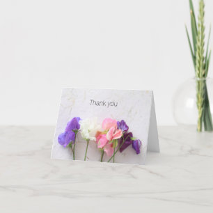 Tarjeta De Agradecimiento Garbanzos dulces frescos gracias