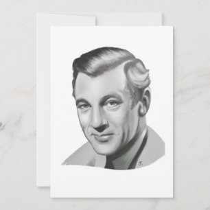 Tarjeta De Agradecimiento Gary Cooper