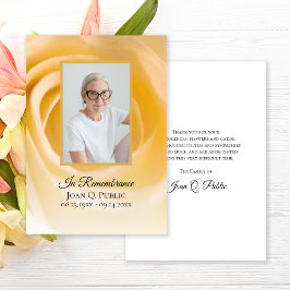 Tarjeta De Agradecimiento Gasolina de flores de rosa blanca Gasolina Comprom