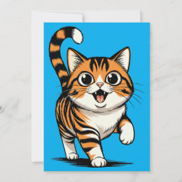 Tarjeta De Agradecimiento gato