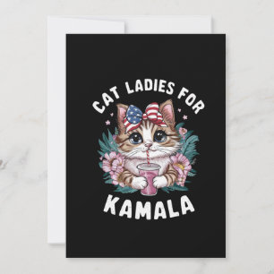 Tarjeta De Agradecimiento Gato Damas Para Kamala (9)