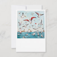 Gaviota, pájaro, pájaros volando 