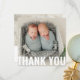 Tarjeta De Agradecimiento Gemelos de regalo para bebés Gracias recién nacido (Anverso/Reverso In Situ)