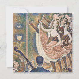 Tarjeta De Agradecimiento Georges Seurat - Le Chahut