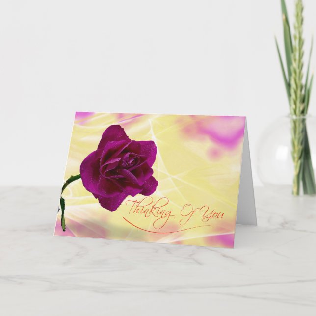 Tarjeta De Agradecimiento Get Well Card (Anverso)