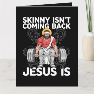 Tarjeta De Agradecimiento Gimnasio de Entrenamiento de Jesús Flaco No Vuelve