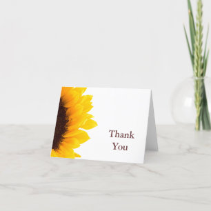 Tarjeta De Agradecimiento girasol de Petr Kratochvil, gracias observar