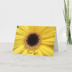 Tarjeta De Agradecimiento Girasol Gracias