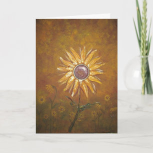 Tarjeta De Agradecimiento Girasol toscano - gracias cardar