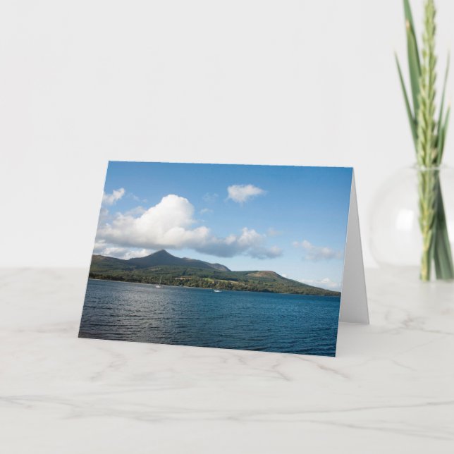 Tarjeta De Agradecimiento Goat Fell (Anverso)