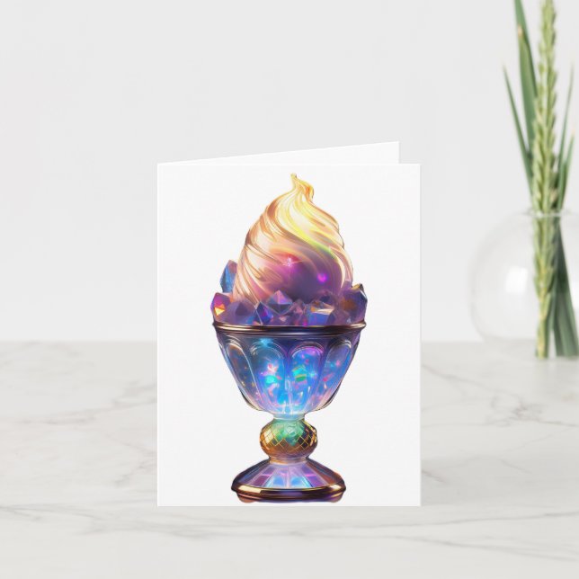 Tarjeta De Agradecimiento Goblet Ice Cream Sundae (Anverso)
