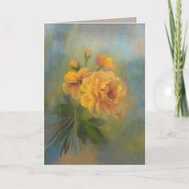 Tarjeta De Agradecimiento Golden Memories