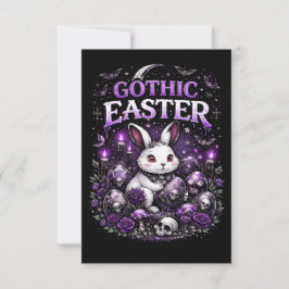 Tarjeta De Agradecimiento Gothic Easter