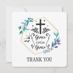 Tarjeta De Agradecimiento Grace Upon Grace