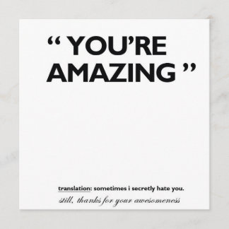 Tarjeta De Agradecimiento ¡Gracias!