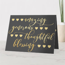 Tarjeta De Agradecimiento Gracias!