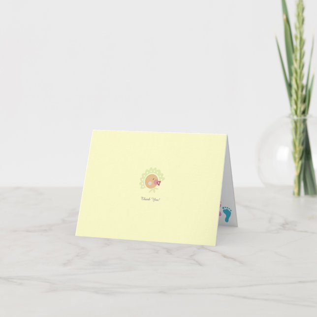 Tarjeta De Agradecimiento ¡Gracias! (Anverso)