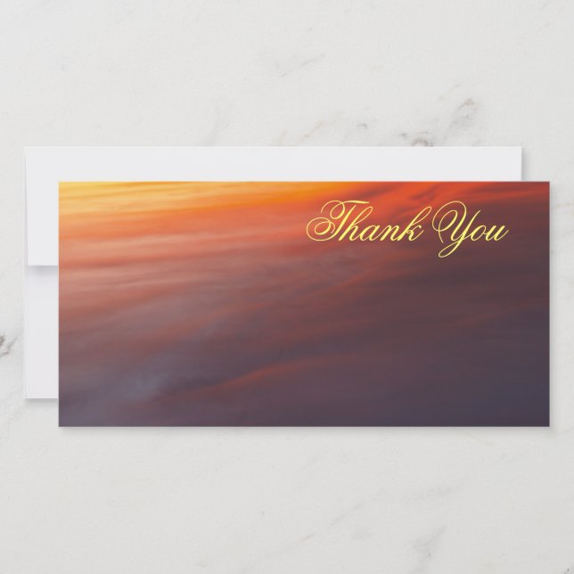 Tarjeta De Agradecimiento Gracias (Anverso)