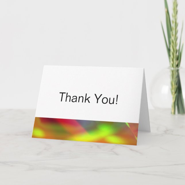 Tarjeta De Agradecimiento Gracias (Anverso)