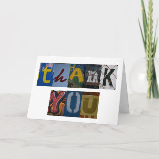 Tarjeta De Agradecimiento Gracias