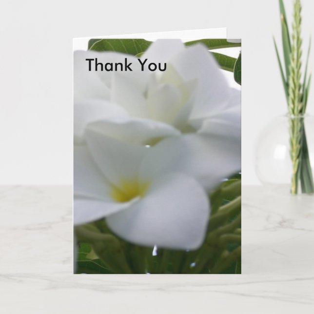 Tarjeta De Agradecimiento Gracias (Anverso)