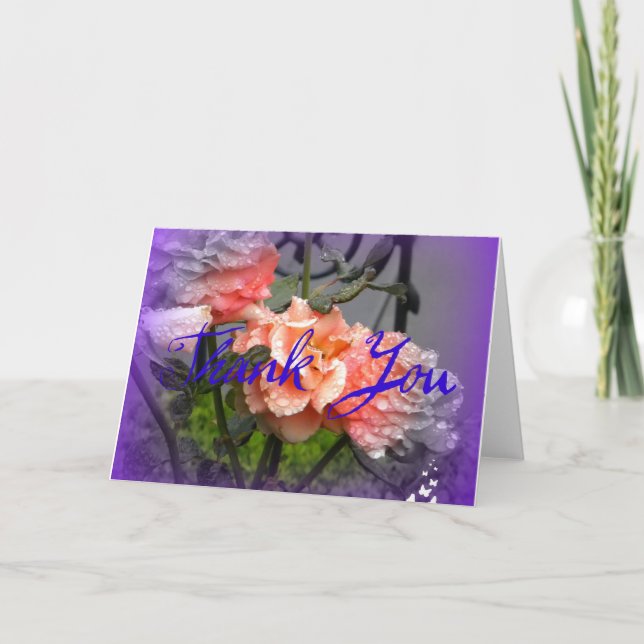 Tarjeta De Agradecimiento Gracias (Anverso)