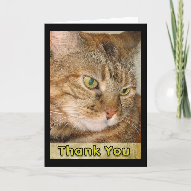 Tarjeta De Agradecimiento gracias (Anverso)