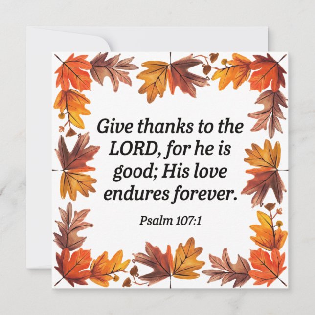 Tarjeta De Agradecimiento Gracias (Anverso)