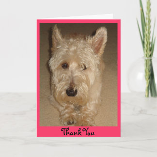 Tarjeta De Agradecimiento Gracias