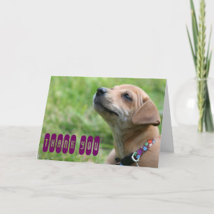 Tarjeta De Agradecimiento ¡Gracias!