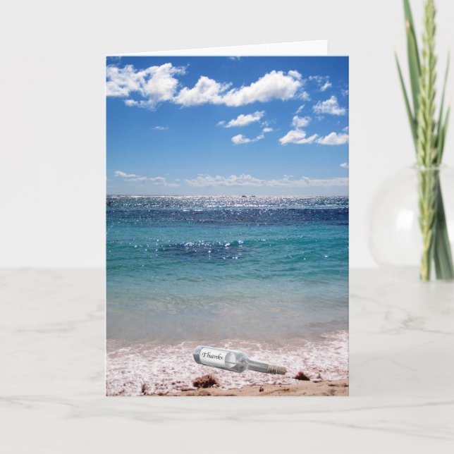 Tarjeta De Agradecimiento ¡Gracias! (Anverso)