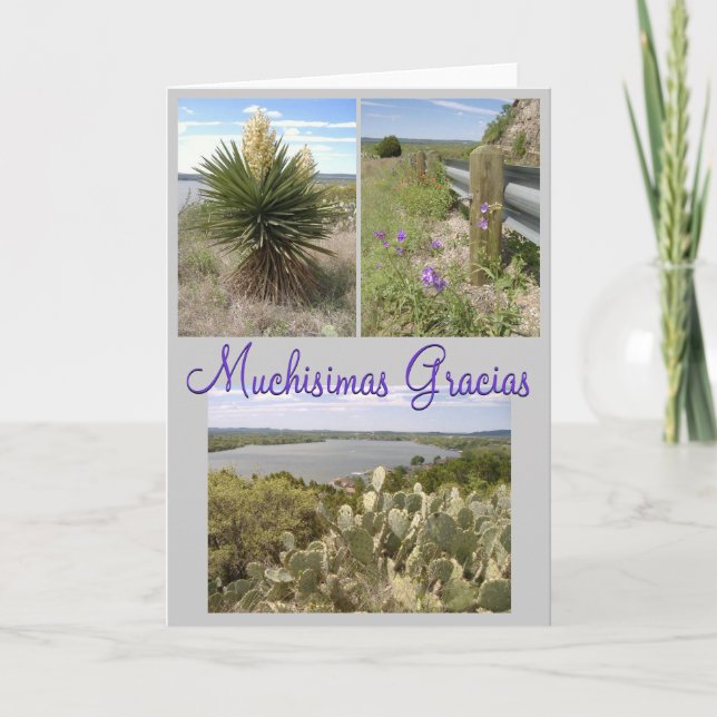 Tarjeta De Agradecimiento ¡Gracias! (Anverso)