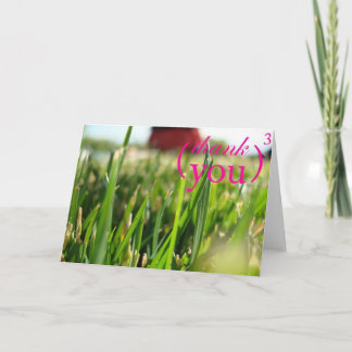 Tarjeta De Agradecimiento Gracias