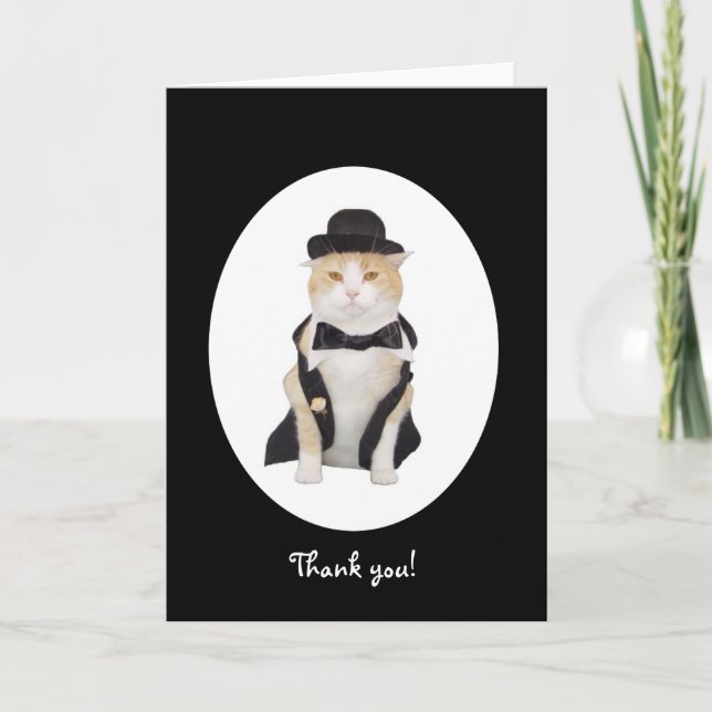 Tarjeta De Agradecimiento Gracias! (Anverso)