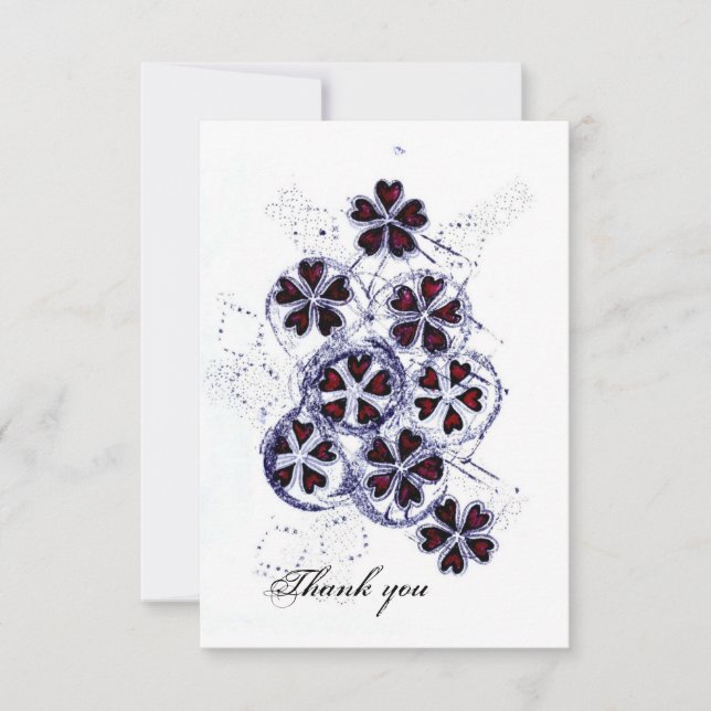 Tarjeta De Agradecimiento Gracias (Anverso)