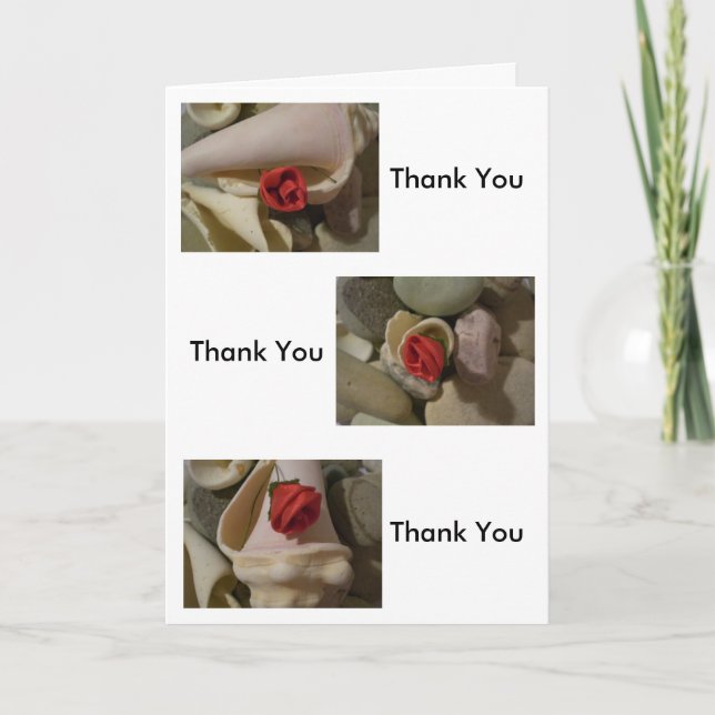 Tarjeta De Agradecimiento Gracias (Anverso)