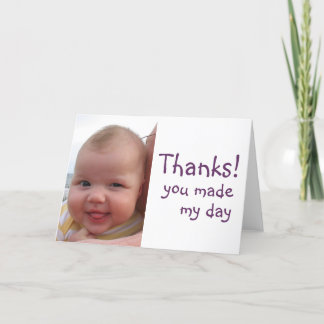 Tarjeta De Agradecimiento ¡Gracias!